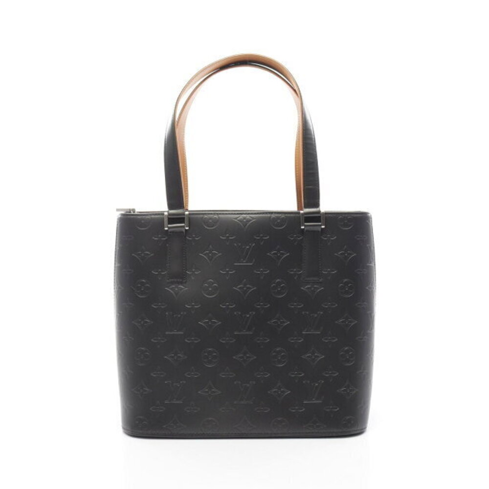 Louis Vuitton Stockton handbag Monogram Matte leather black
